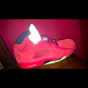 Jordan 5s fire red